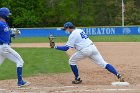 Baseball vs CGA  Wheaton College Baseball vs Coast Guard Academy during game two of the NEWMAC semi-finals playoffs. - (Photo by Keith Nordstrom) : Wheaton, baseball, NEWMAC